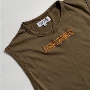 “NIGHT ADDICT” TANK * COOL CUT!